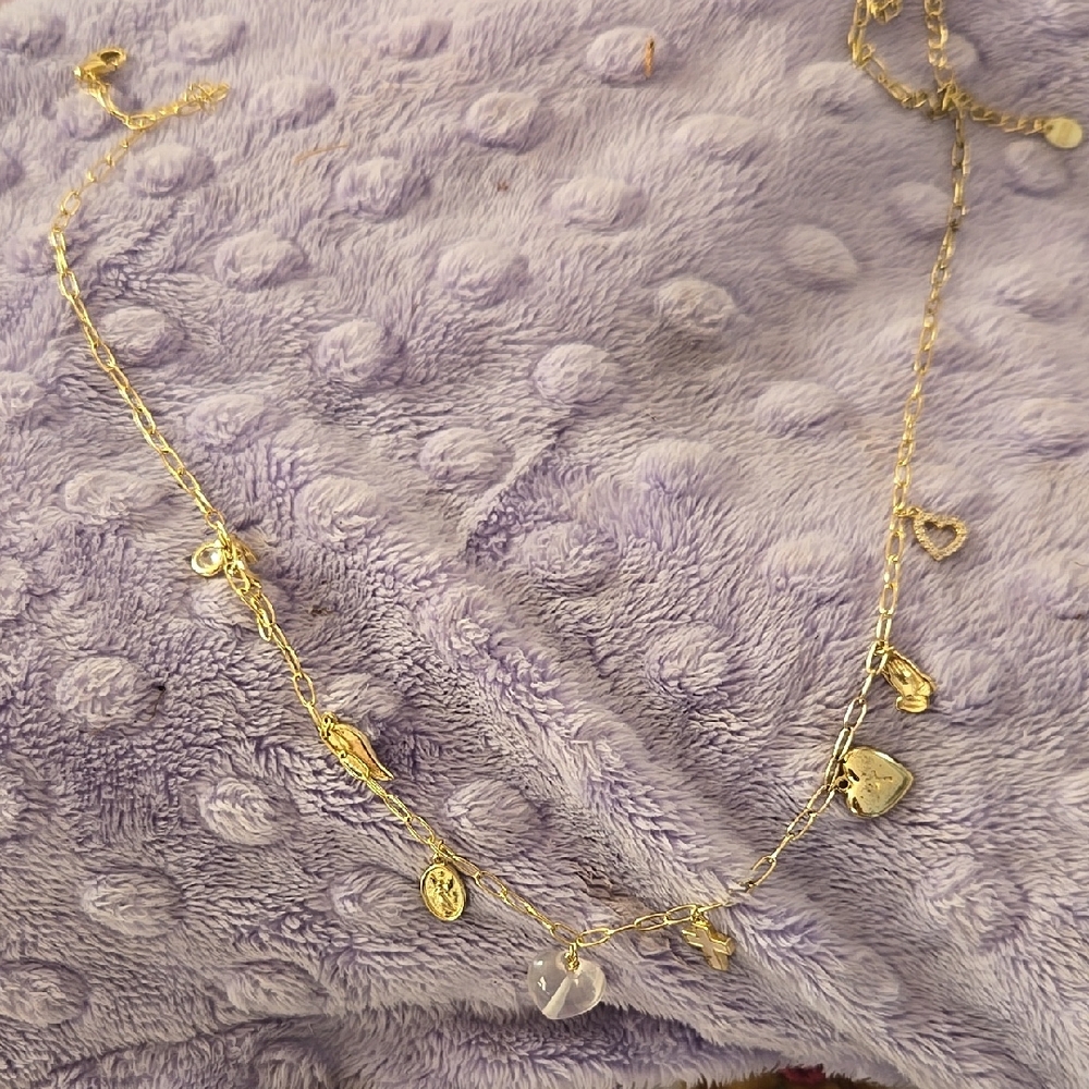 Gold Charm Necklace